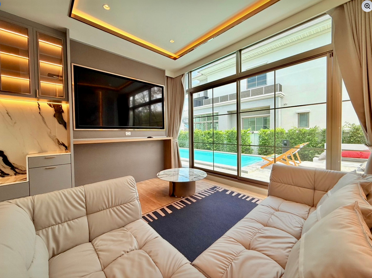 For RentHouseLadkrabang, Suwannaphum Airport : Luxury Detached House for Rent Perfect Masterpiece Sukhumvit 77 Fully Furnished • Ready to Move In • Near Suvarnabhumi Airport