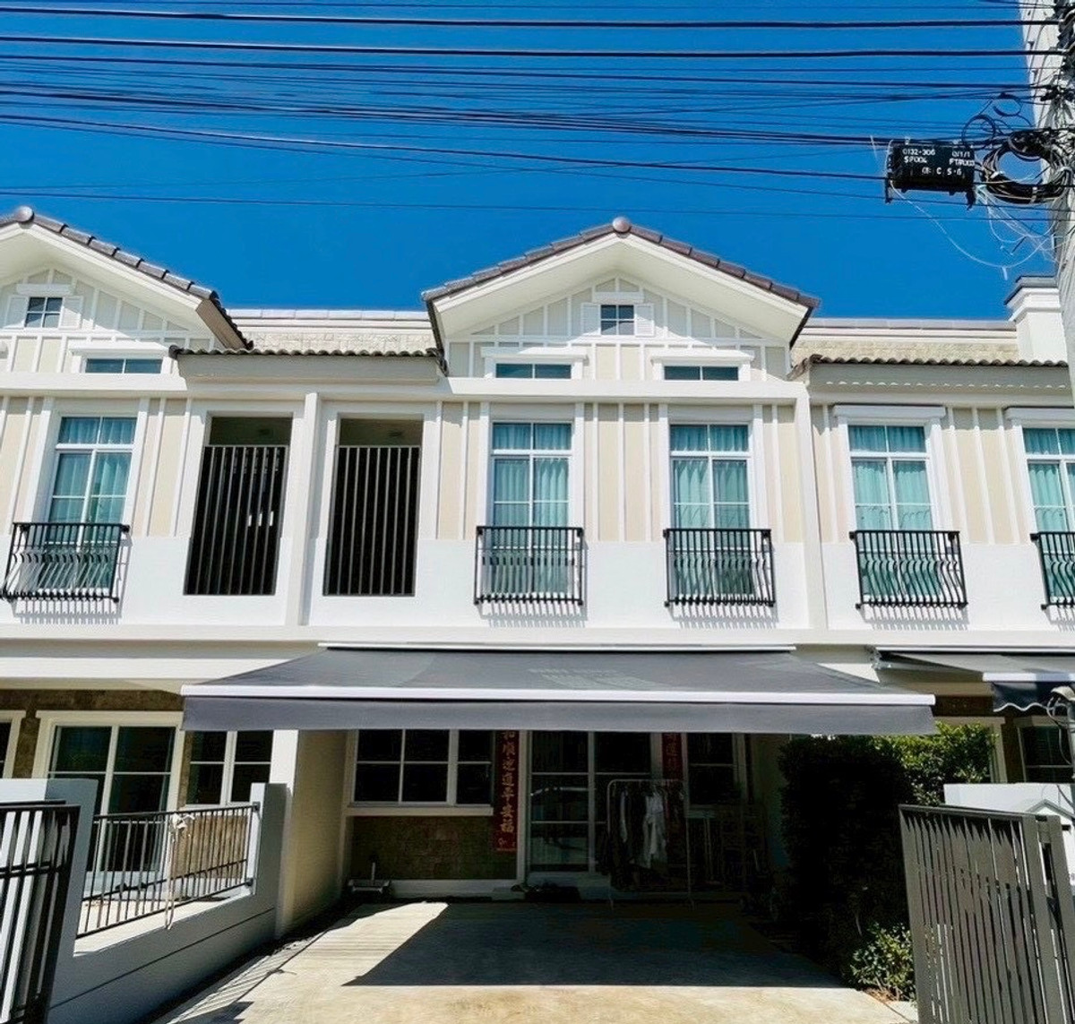 For RentTownhomeBangna, Bearing, Lasalle : For rent Indy2 Bangna Townhome Indy 2 Bangna Ramkhamhaeng 2 near Lotus Bangna Mega Bangna Code : T8230