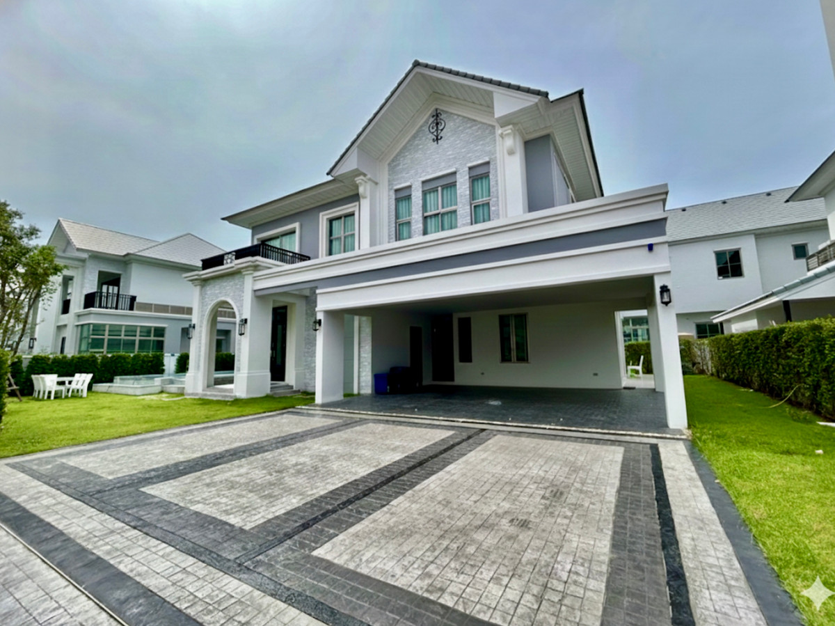 For RentHouseLadkrabang, Suwannaphum Airport : Luxury Detached House for Rent Perfect Masterpiece Sukhumvit 77 Fully Furnished • Ready to Move In • Near Suvarnabhumi Airport