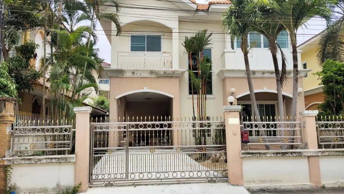 For SaleHouseSamut Prakan,Samrong : 61 sq m, 3 bedrooms, 3 bathrooms, 2-story detached house, Kittinakorn, Bang Bo