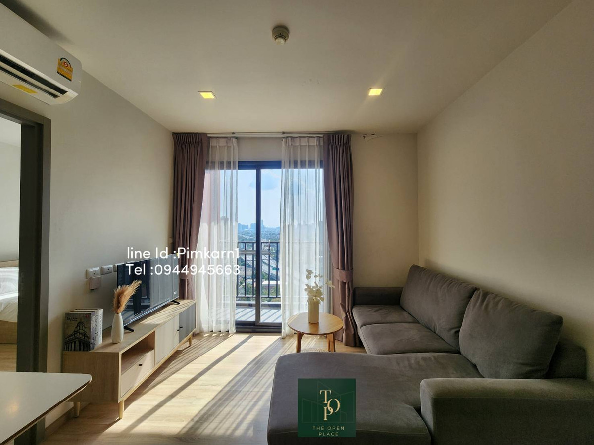 ให้เช่าคอนโดพระราม 9 เพชรบุรีตัดใหม่ RCA : The Base Garden Rama 9 <<1 Bedroom For Rent>>📍Location: 700m. to Air Port Rail Link Ramkhamhaeng :Fully Furnished