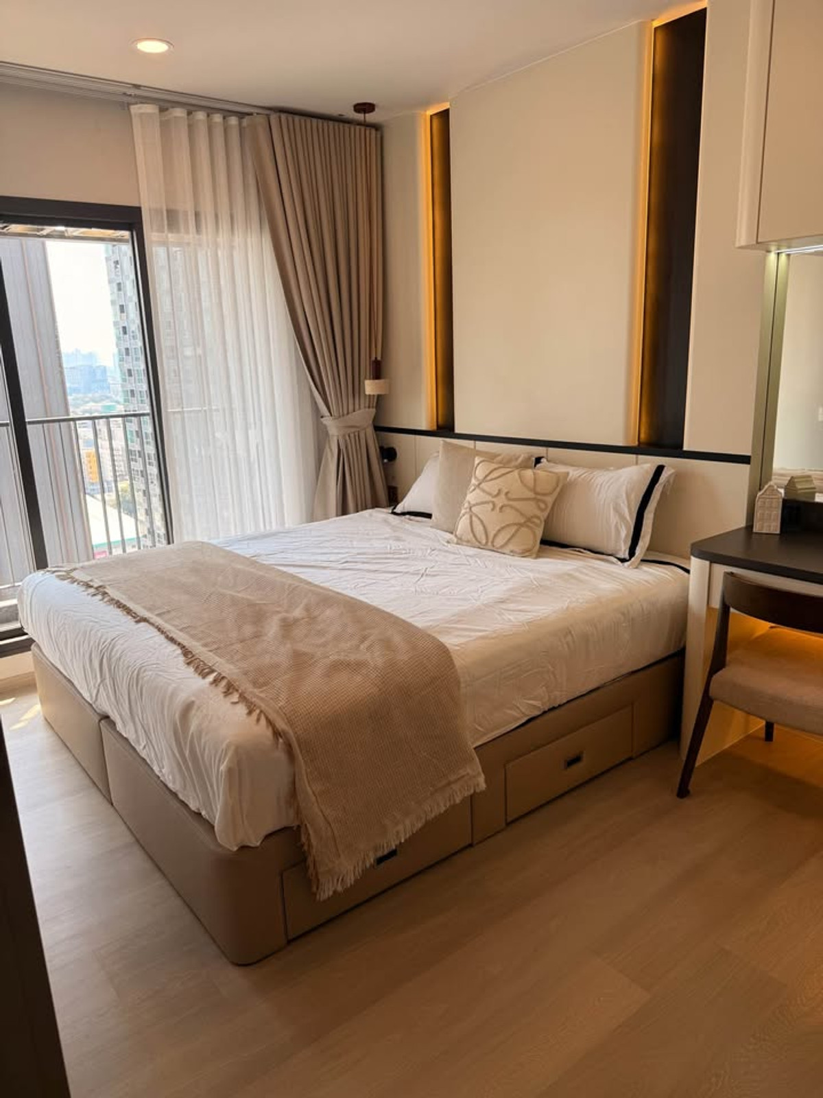 ให้เช่าคอนโดอ่อนนุช อุดมสุข : For Rent Aspire Onnut Station 1 ห้องนอนพลัส 