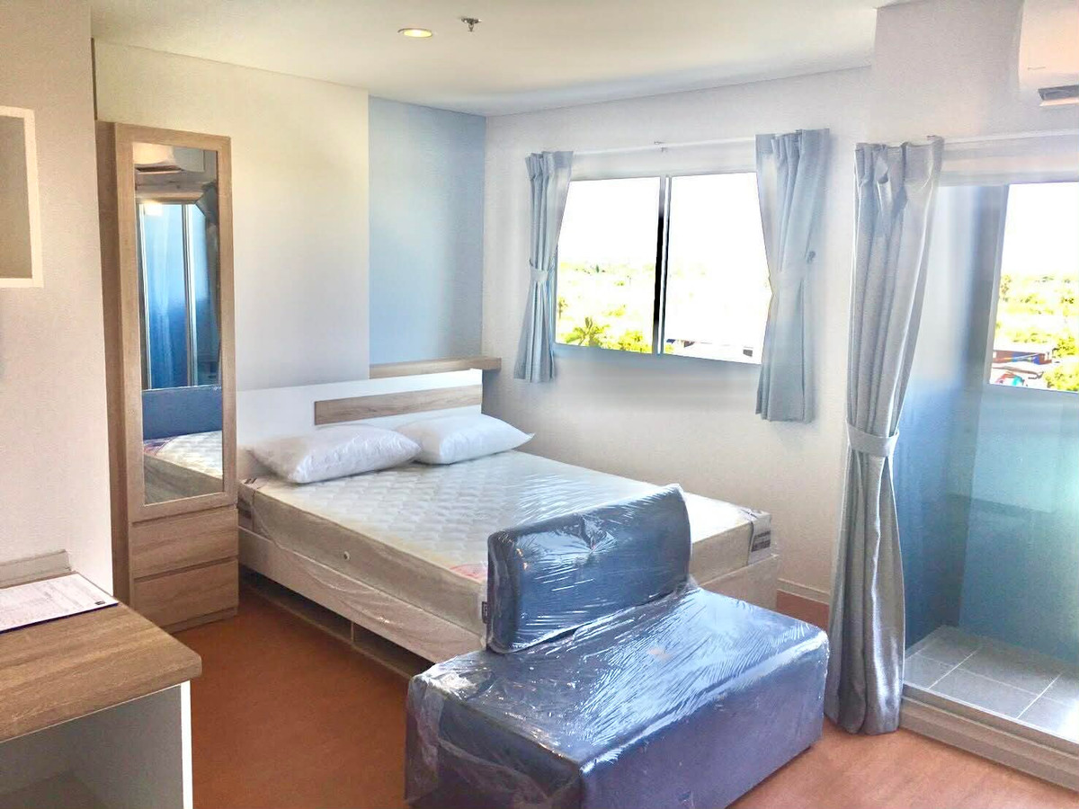 ขายคอนโดชะอำ เพชรบุรี : คอนโดลุมพินี ซีวิว ชะอำ ชั้น 6 เฟอร์นิเจอร์ครบพร้อมเข้าอยู่