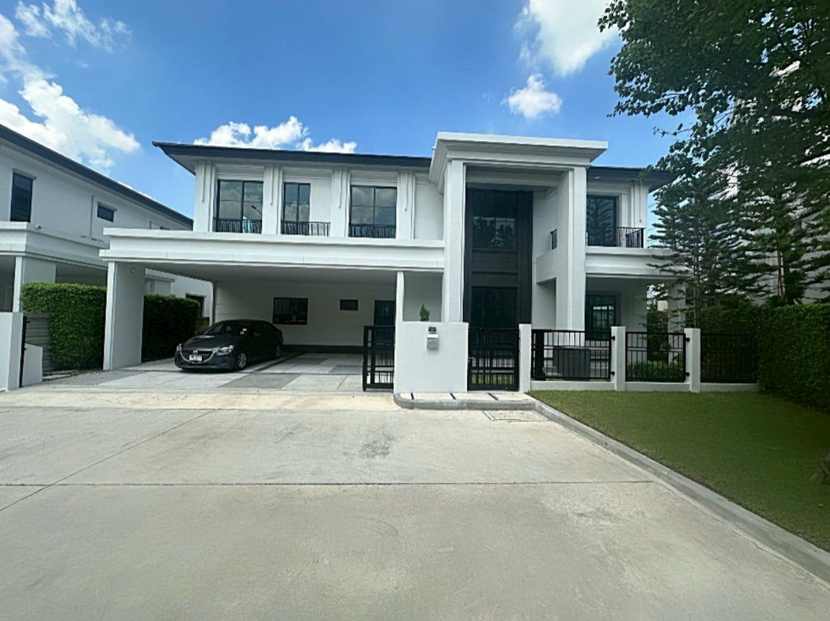 For RentHouseLadkrabang, Suwannaphum Airport : ME2500474 Single house for rent, Setthasiri Bangna - Suvarnabhumi, near Suvarnabhumi Airport.