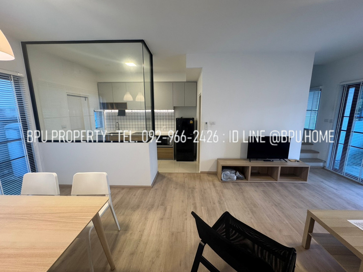 ให้เช่าทาวน์โฮมบางนา แบริ่ง ลาซาล : ** ให้เช่าบ้านทาวน์โฮมแต่งสวย 3 ห้องนอน ** อินดี้ 5 บางนา กม.7 ใกล้ เมกะ บางนา