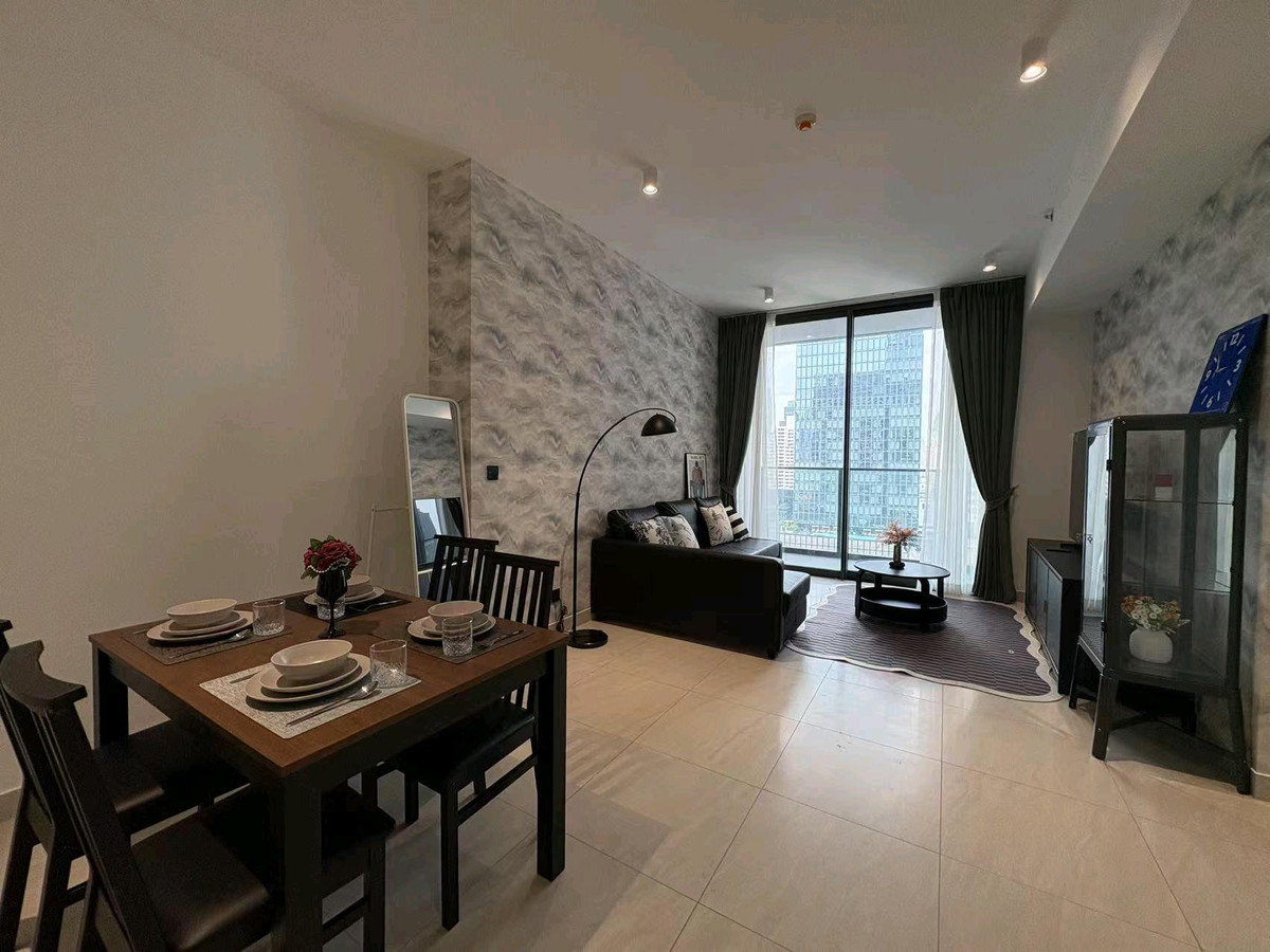 For RentCondoSathorn, Narathiwat : 𝗙𝗢𝗥 𝗥𝗘𝗡𝗧 | Tait Sathorn 12 | 2 Bedrooms | 99 Sq.m.