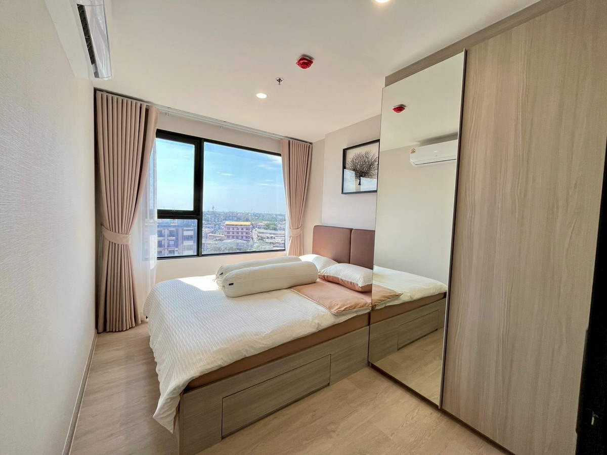 ให้เช่าคอนโดสมุทรปราการ สำโรง : 🐶Pet-Friendly🐱 NEW ROOM ✨Origin Plug&Play E22 Station✨