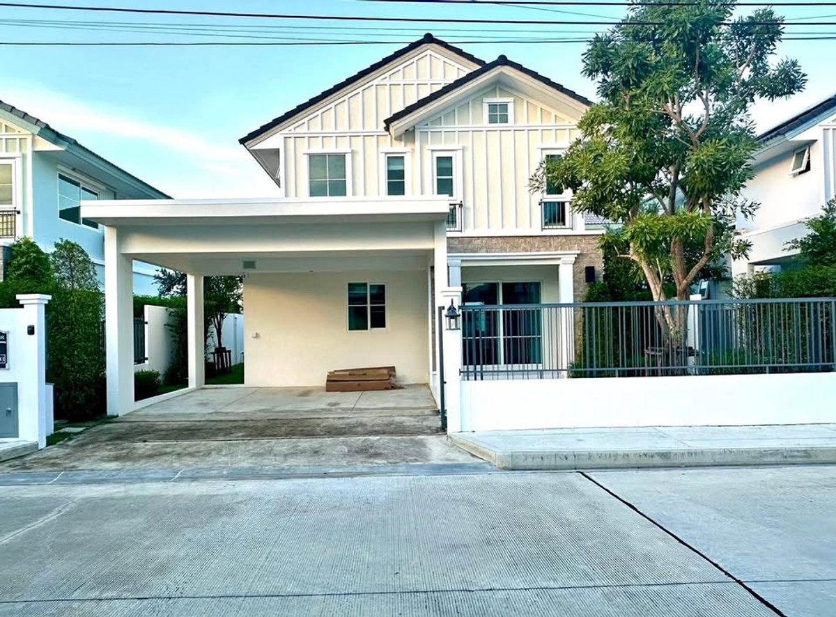 For RentHouseBangna, Bearing, Lasalle : For rent Single house Villaggio 2 Srinakarin-Bangna ( SPSEVE1580 )