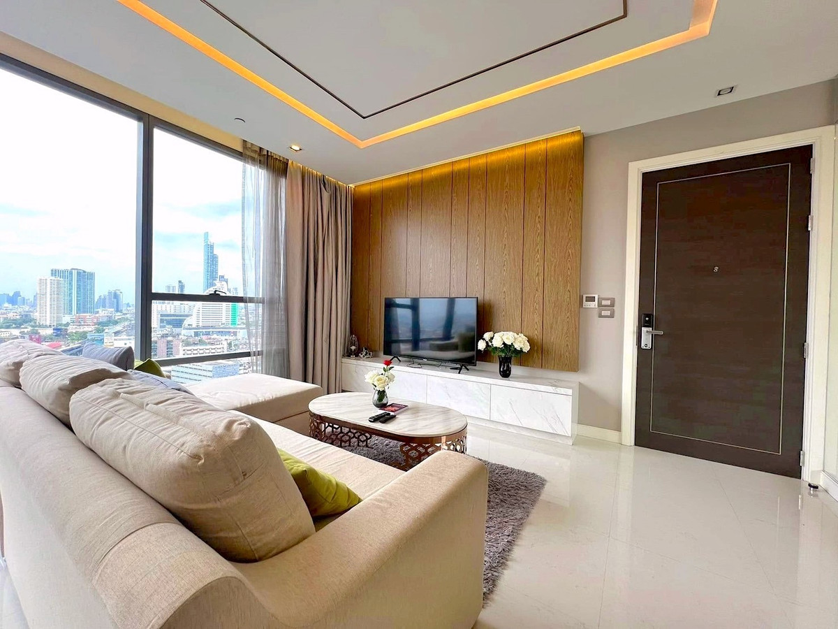 ให้เช่าคอนโดสาทร นราธิวาส : "TP001108 Condo for rent! @ The Bangkok Sathorn - 2 bedrooms 2 bathrooms.  Contact. 062-6941794 
