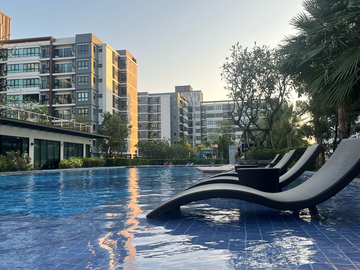 ให้เช่าคอนโดบางนา แบริ่ง ลาซาล : ให้เช่า Supalai City Resort Condo, BTS แบริ่งเพียง 500 เมตร (มี🔌🔋 EV Charger)