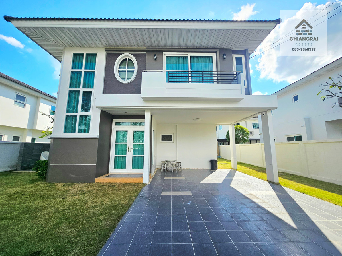 For SaleHouseChiang Rai : Model house for sale Supalai Parkville Project Mae Korn-Chiang Rai 🏡Supadumrong house model on land 72 sq m, 4 bedrooms, 3 bathrooms.