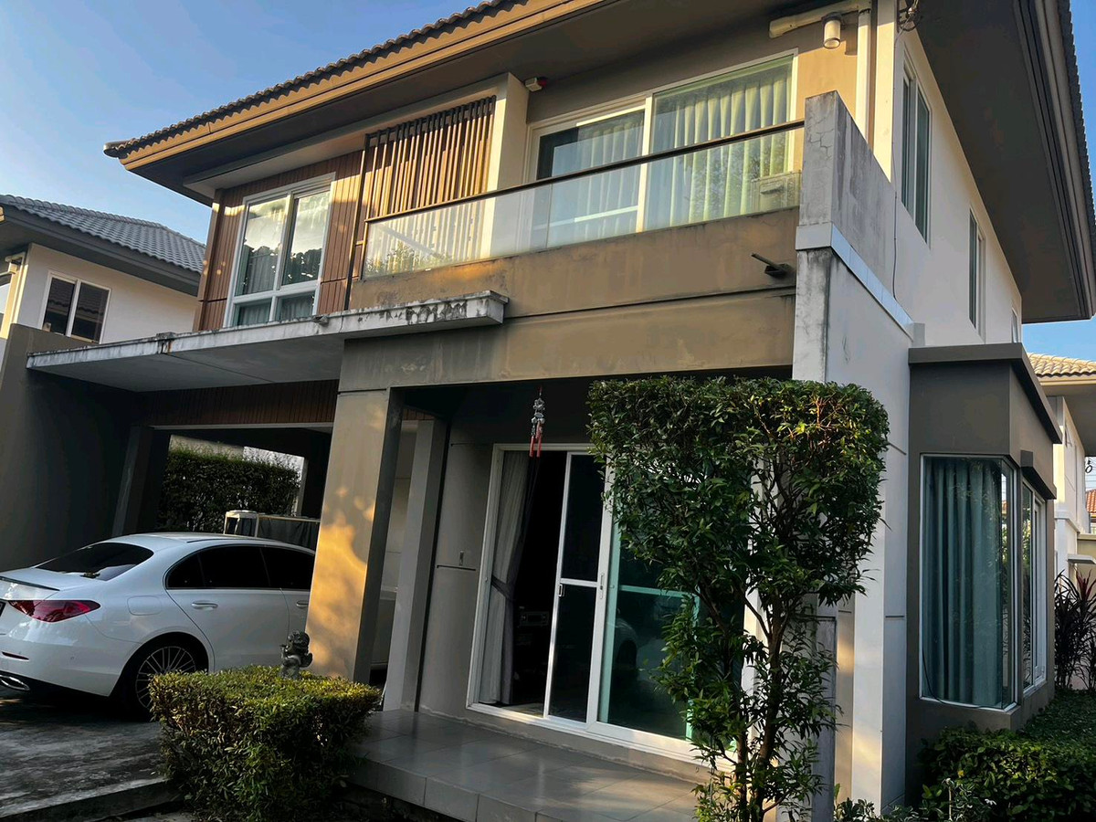 ให้เช่าบ้านนวมินทร์ รามอินทรา : 🏡เจ้าของ ปล่อยเช่า บ้านเดี่ยว 2ชั้นมัณฑนา เลค วัชรพล บ้านสวยทำเลดี 