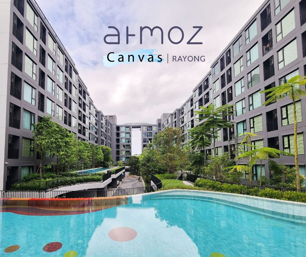 ให้เช่าคอนโดระยอง : ✨ให้เช่า Atmoz Canvas Rayong แอทโมซ แคนวาส ระยอง ✨ คอนโดใหม่ ติดเซ็นทรัล ระยอง