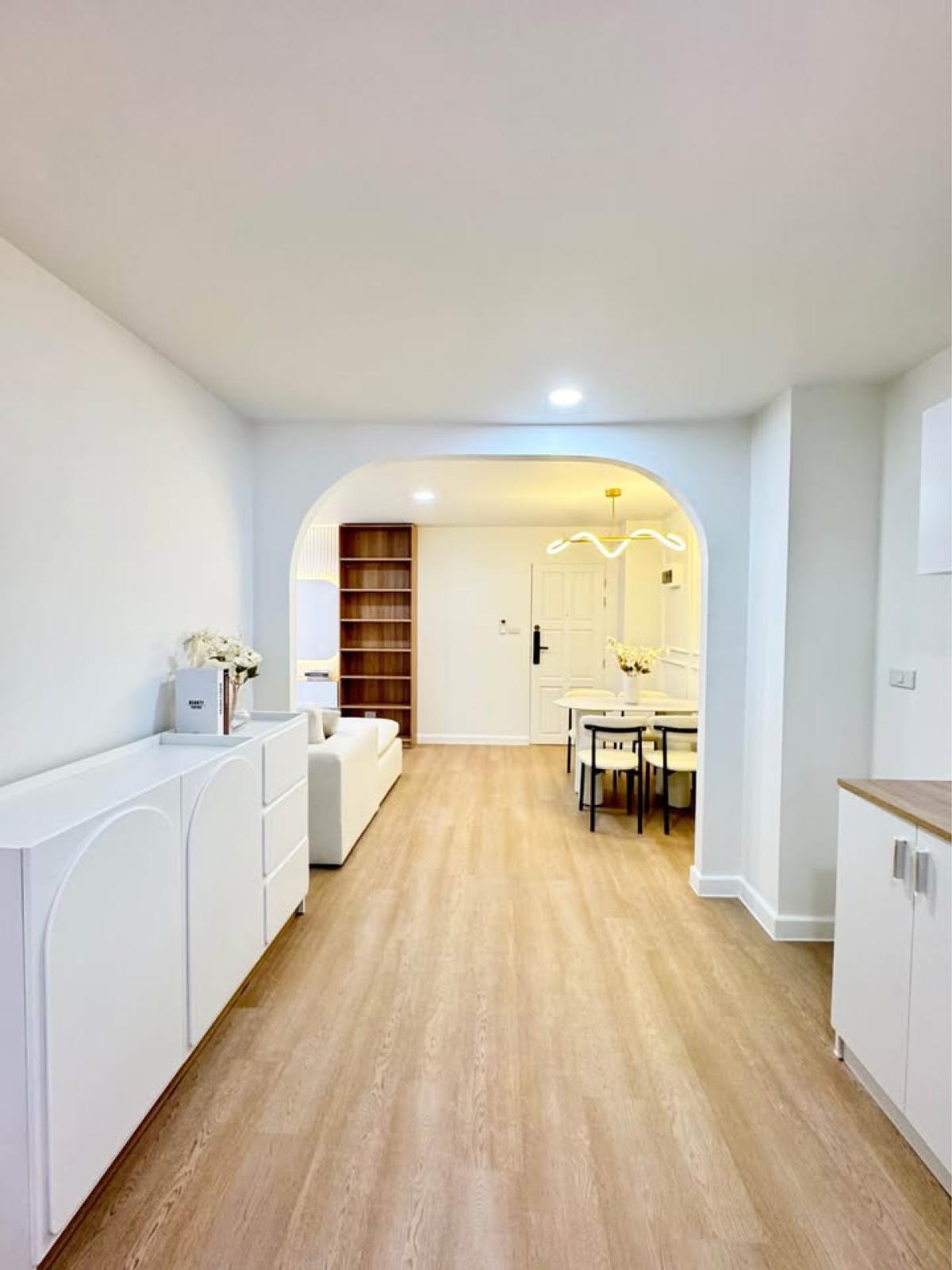 ขายคอนโดโชคชัย4 ลาดพร้าว71 : 🔥ขาย 🌟ห้องรีโนเวทใหม่ 🧳พร้อมอยู่ 🏢คอนโด บ้านสวนซื่อตรง 62.87 ตร.ม.