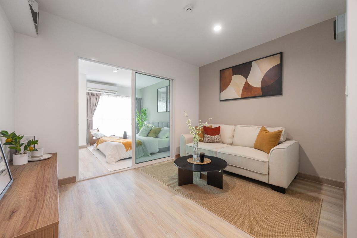 For SaleCondoThaphra, Talat Phlu, Wutthakat : 🔥For Sale 🌟Newly Renovated 🧳Move-In Ready 🏢Metro Park Sathorn 31.61 sq.m.