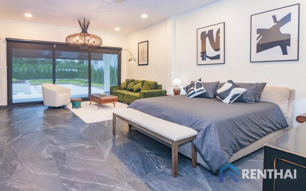 For SaleHousePattaya, Bangsaen, Chonburi : Fully Furnished 4bed Villa in Pattaya