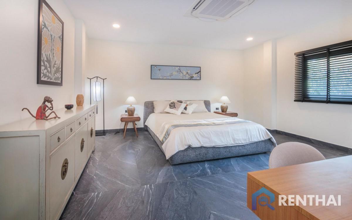 For SaleHousePattaya, Bangsaen, Chonburi : Fully Furnished 4bed Villa in Pattaya