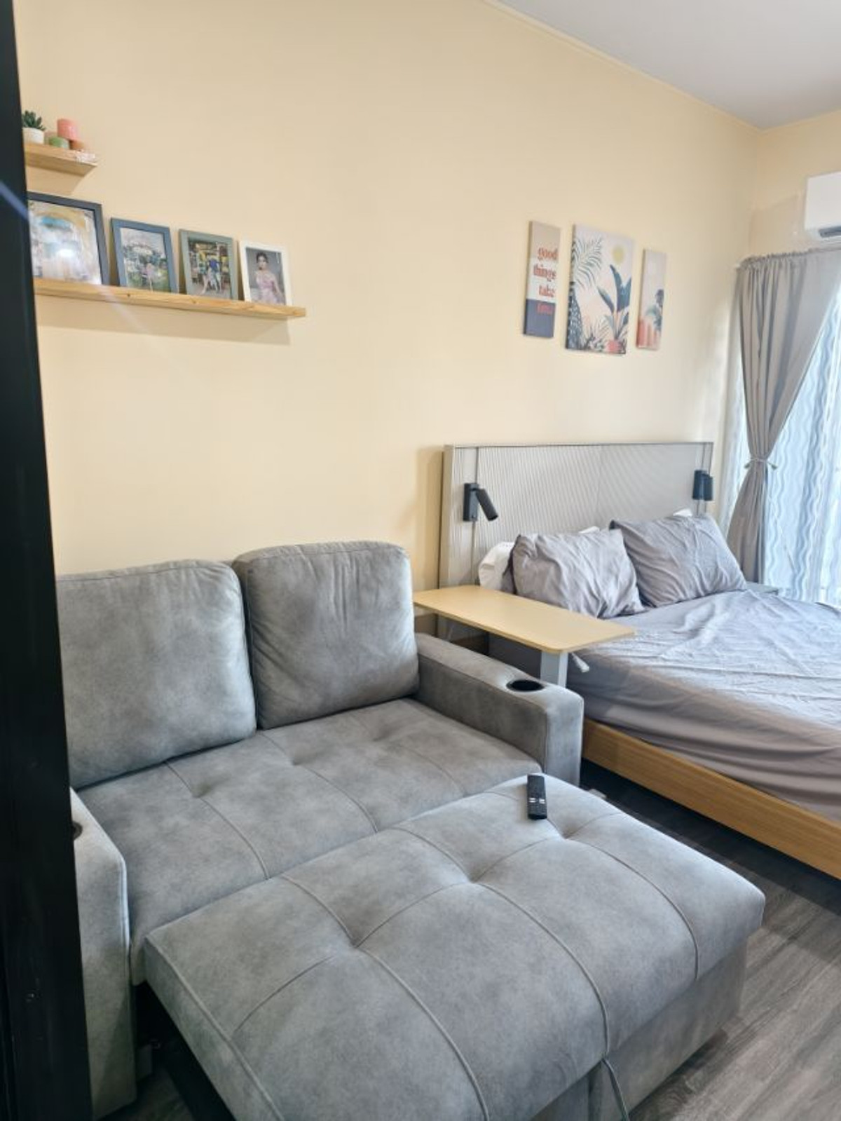 For RentCondoSeri Thai, Ramkhamhaeng Nida : For rent, Ideo Lam Sali Ramkhamhaeng, 17th floor.