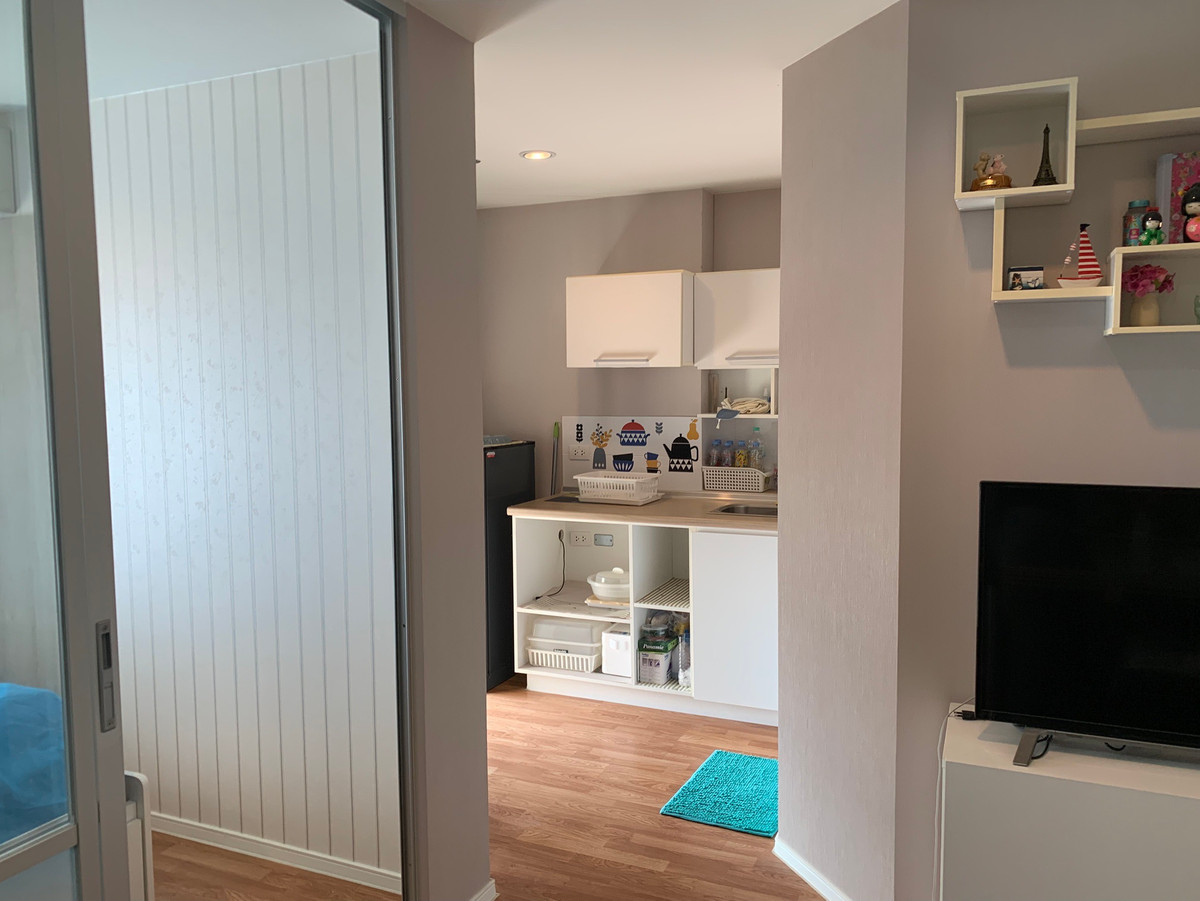 For SaleCondoRama5, Ratchapruek, Bangkruai : Condo for Sale – Open to All Offers! Lumpini Ville Nakhon In Riverview, Nonthaburi Great value unit, 26.07 sq.m., 18th floor, Building A, offering an unbeatable price!