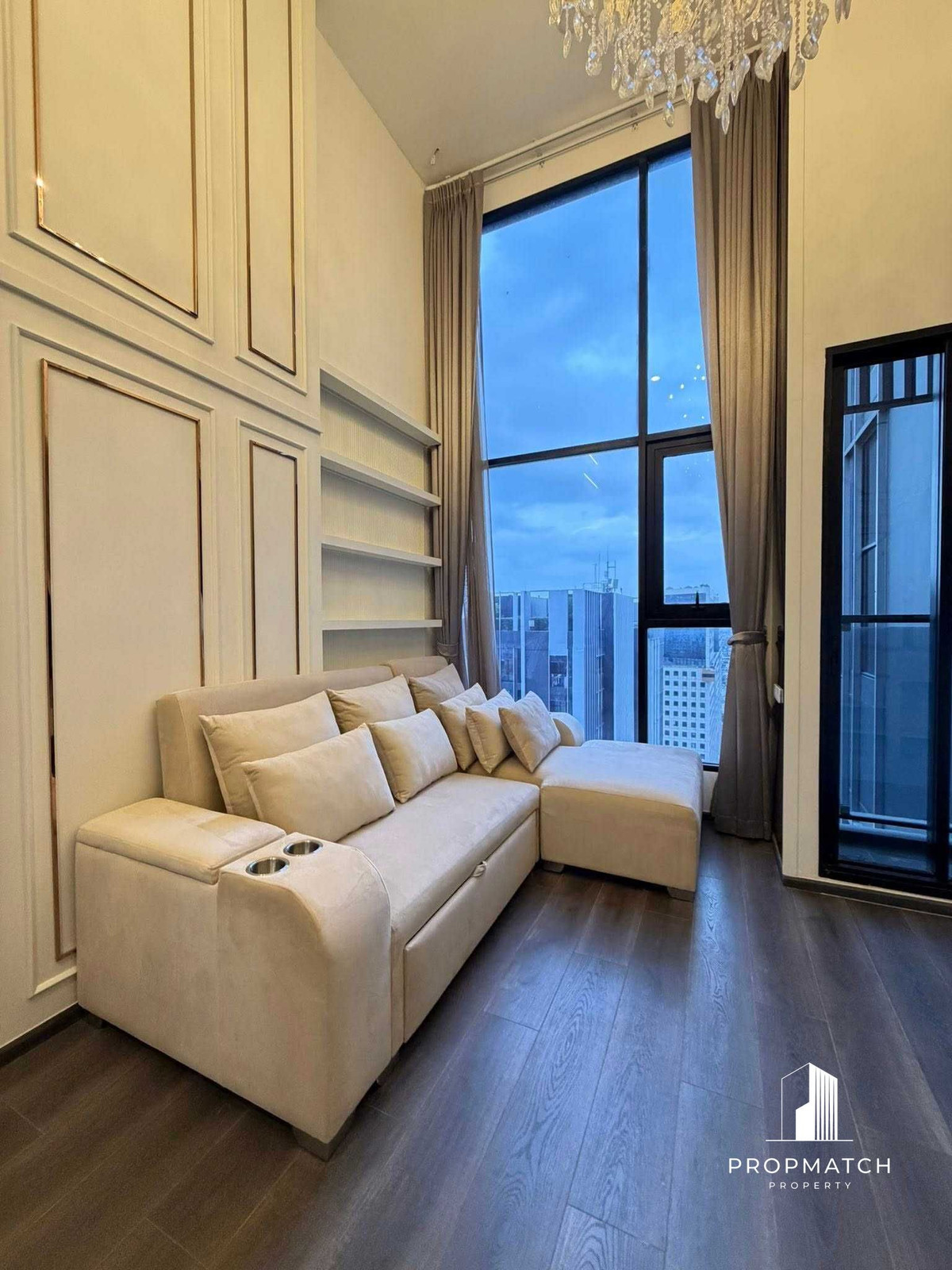 For RentCondoKasetsart, Ratchayothin : ✨Flash Deal ✨ KnightsBridge Space Ratchayothin (1Bed 1Bath 38.64SQM.) ready to move in! Only 30,000 baht per month Tel.0981315848 @propmatch