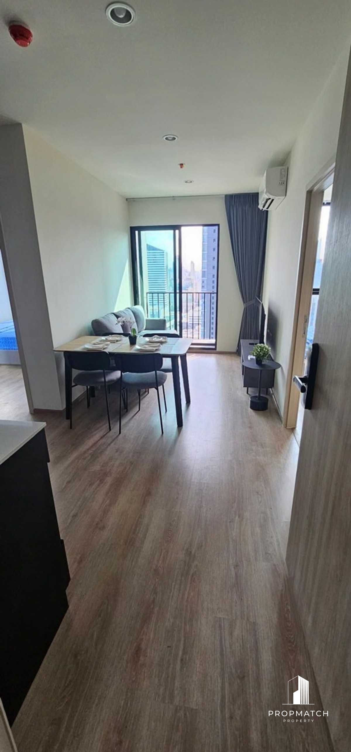 For RentCondoRama9, Petchburi, RCA : ✨Flash Deal ✨ Nue District R9 (2Bed 2Bath 46SQM.) ready to move in! Only 35,000 baht per month Tel.0981315848 @propmatch