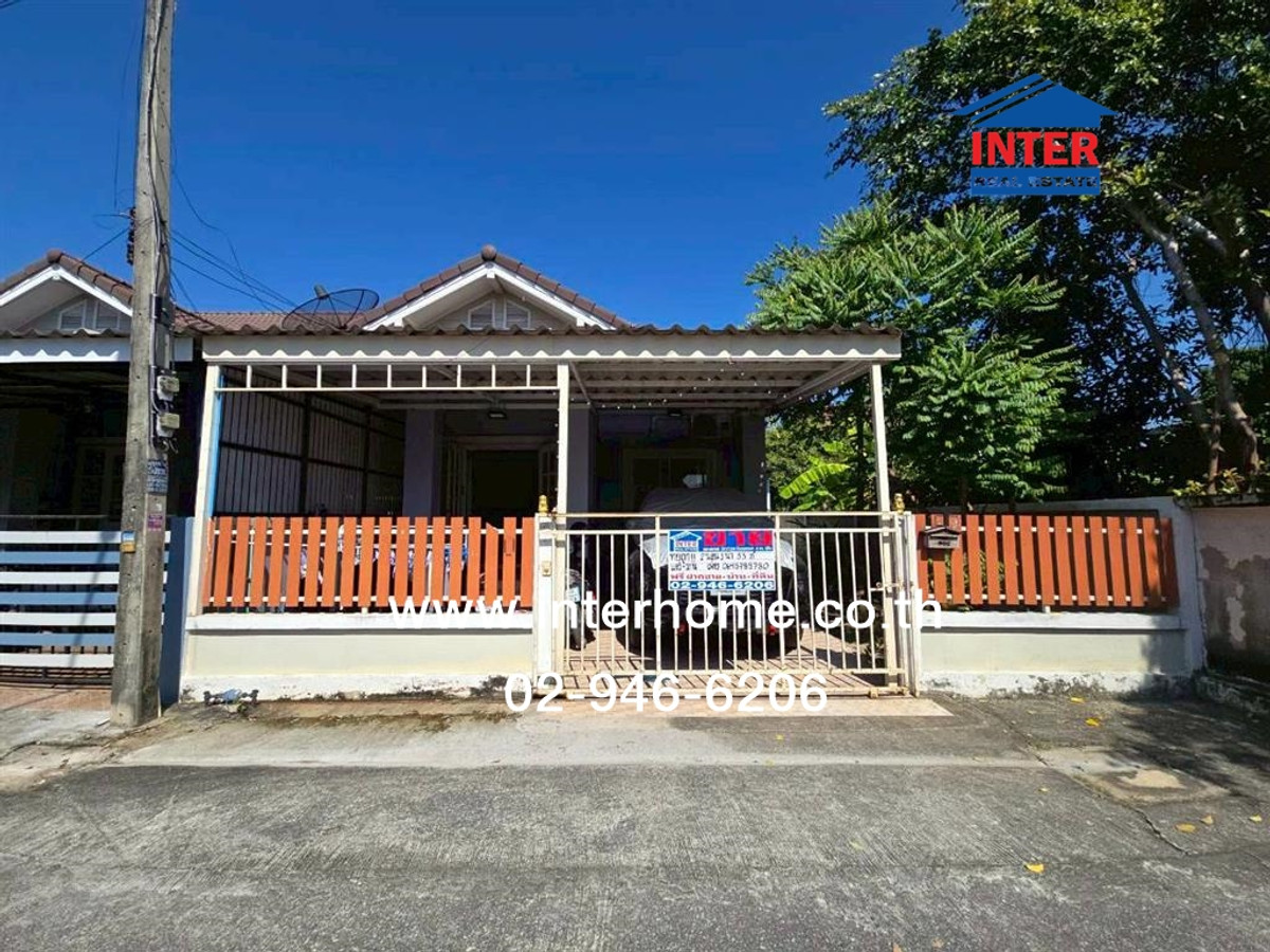 For SaleTownhomeAyutthaya : Townhouse, 1 floor, 33.5 sq m, Wiang Thong Village 3. Wat Phuet Nimit Intersection Chiang Rak Noi Road, Phahon Yothin Road, Bang Pa-in, Phra Nakhon Si Ayutthaya