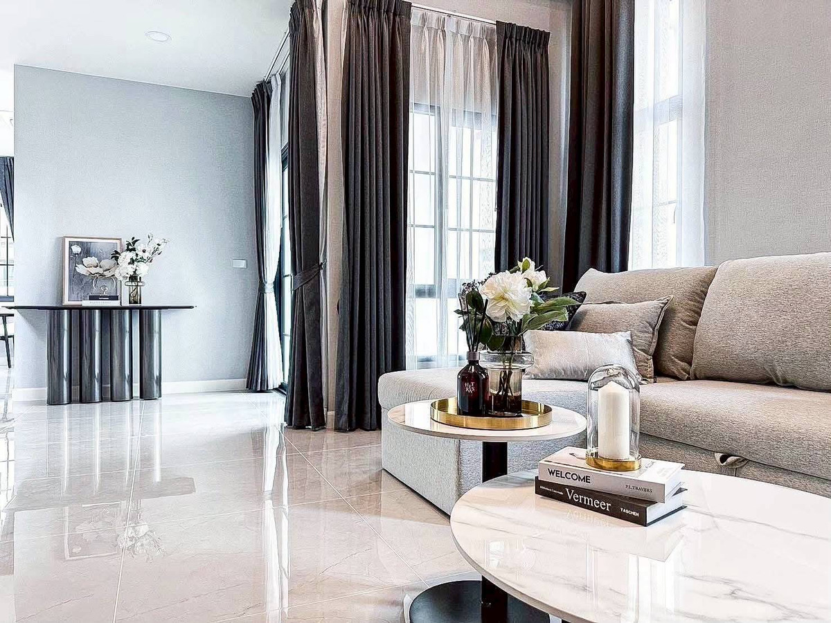 HouseBangna, Bearing, Lasalle : The City – Bangna 2 Campton Type Spacious 5-Bedroom Detached Home in Private Zone Please call: 082-894-4624