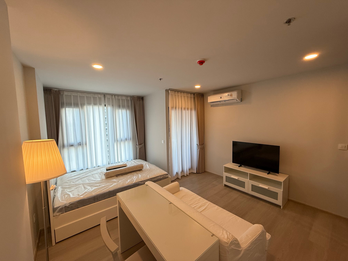 For RentCondoOnnut, Udomsuk : 📢(for rent ) Aspire Onnut Station condo ready to move in. Next to Sukhumvit Road, near BTS On Nut, only 200 meters.🚆