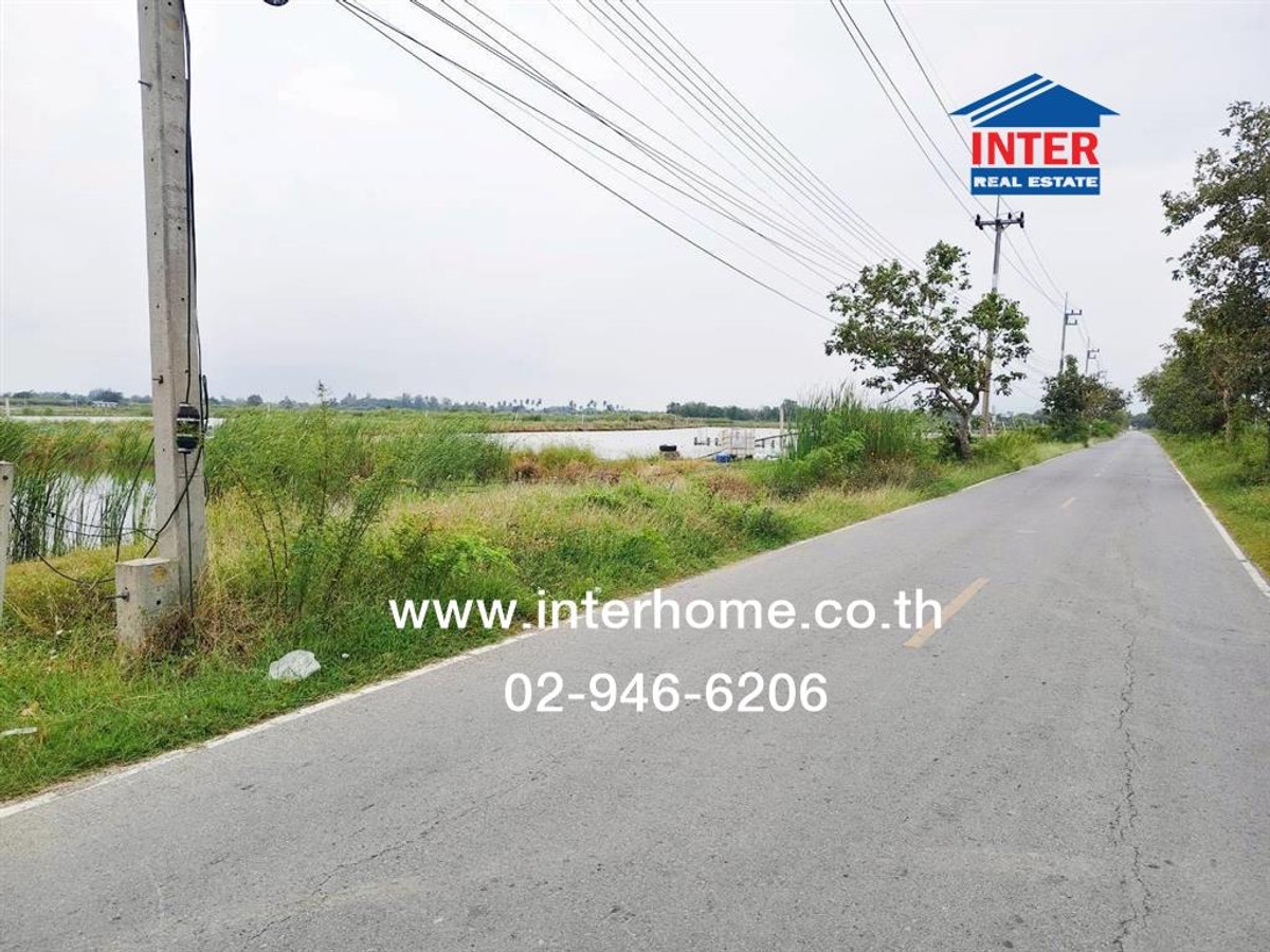 For SaleLandNakhon Pathom : Empty land 8 rai, Lam Hey Village, near Lam Hey Temple, Provincial Highway No. 3297 (Malai Man), Rang Muek Road, Don Tum, Nakhon Pathom.