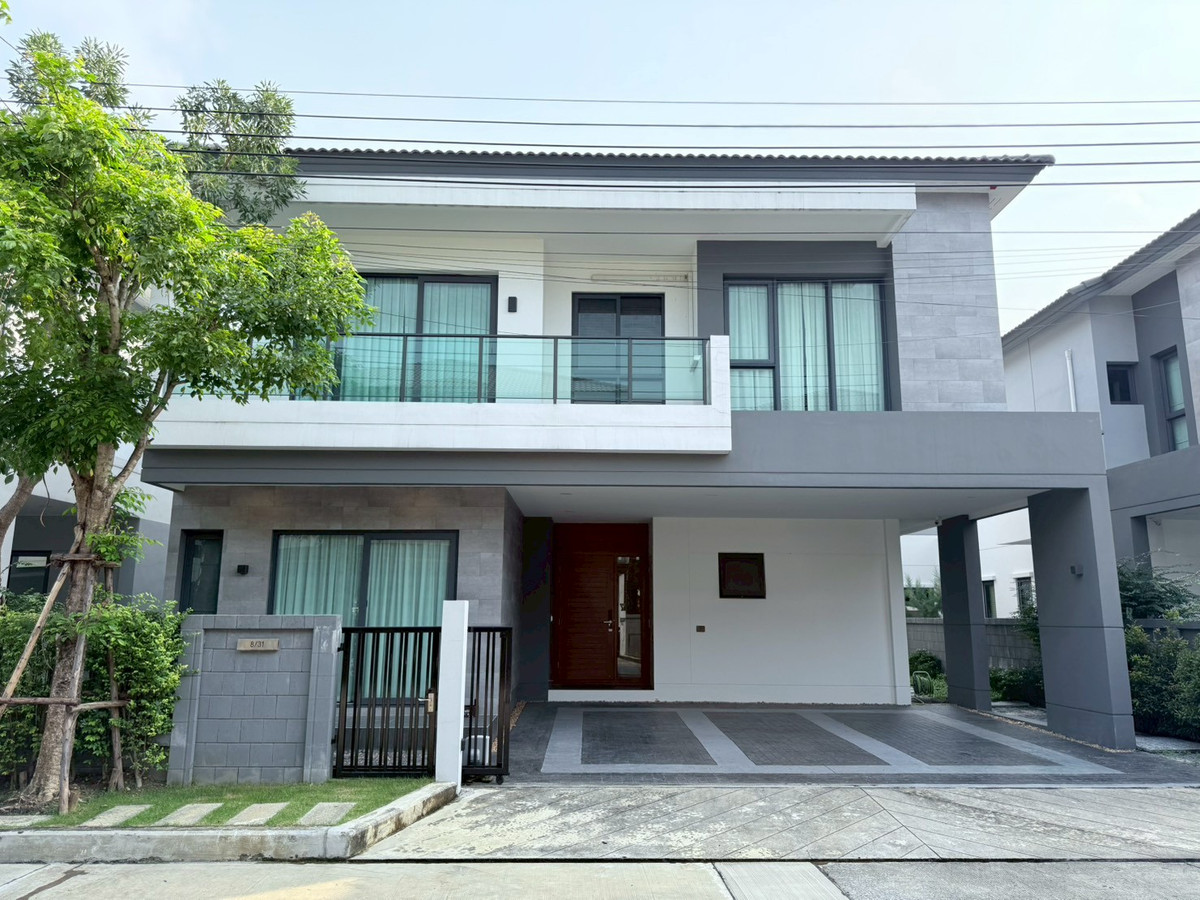 For RentHouseChaengwatana, Muangthong : 🔥 For rent! Beautiful house ready to move in, detached house, The City Tiwanon-Ngamwongwan 🔥