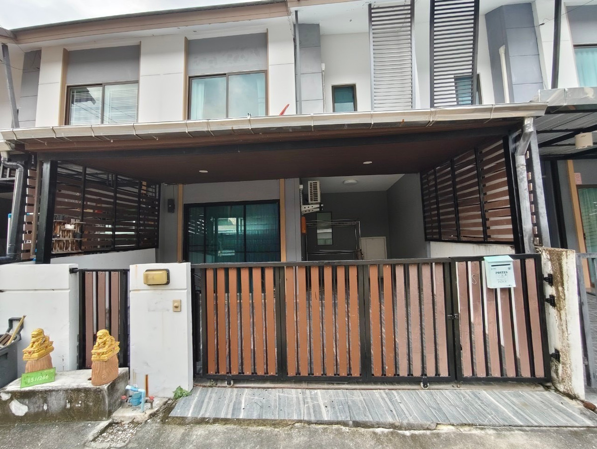 TownhomeNawamin, Ramindra : 🏡 Sell / rent 2-story house, Pruksa Prime Village, Ramintra, Khubon 27, has 3 bedrooms | 🚿 2 bathrooms | Area 17.40 sq m. Selling price 3,000,000 baht 🔥 Rent 15,000 baht/month (including common fees)