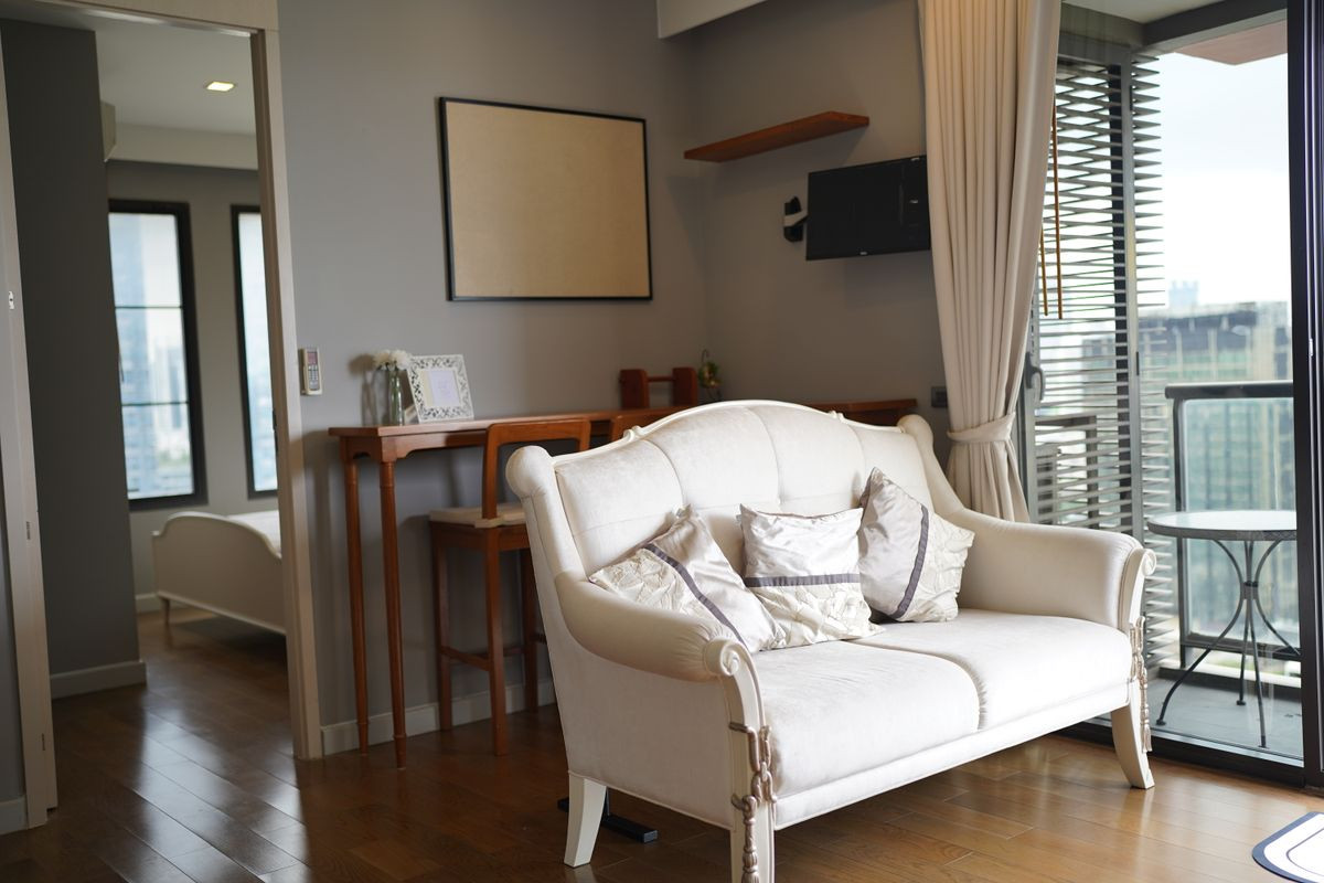 ให้เช่าคอนโดราชเทวี พญาไท : M Phayathai【𝐑𝐄𝐍𝐓】🔥ห้องกระชับ แต่จัดฟังก์ชันได้ครบ ใช้ชีวิตได้คล่องตัว🔥 ติดต่อไลน์ไอดี: @hacondo