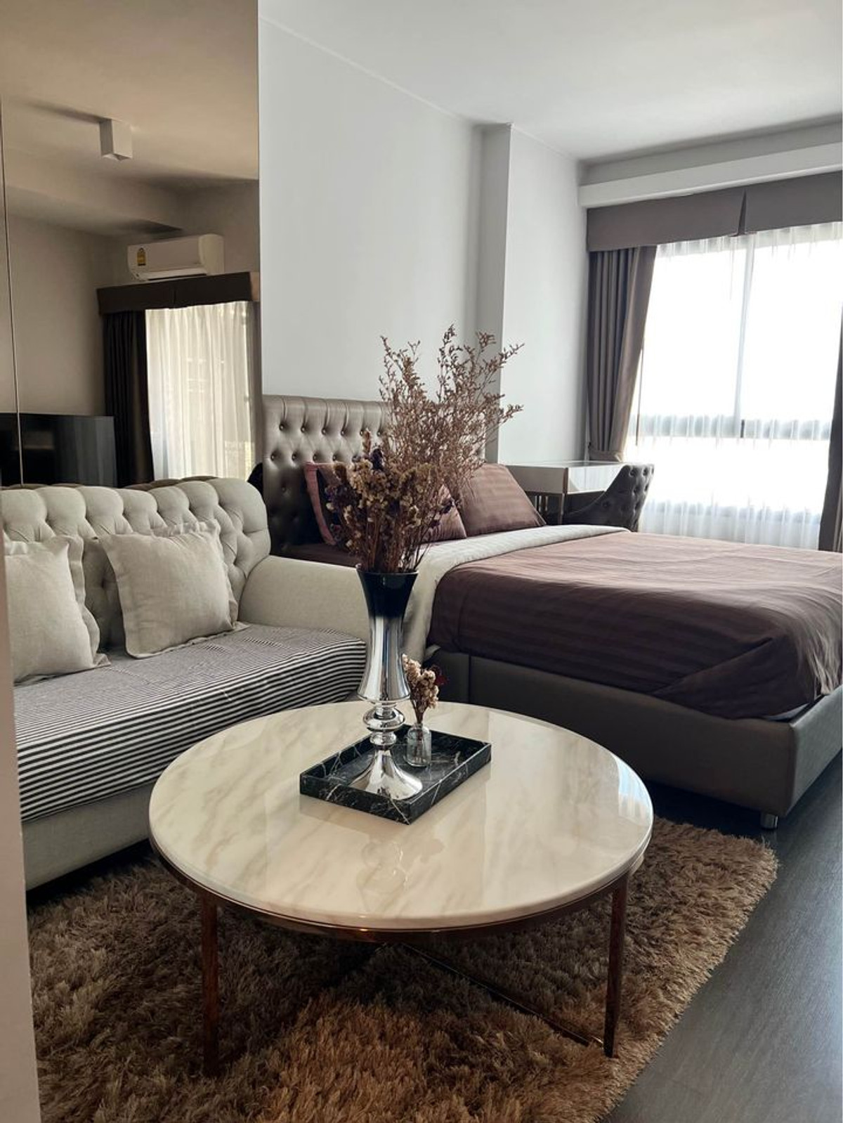 For RentCondoOnnut, Udomsuk : Ready to move 1 bed 1 bath condo for rent Ideo Sukhumvit 93