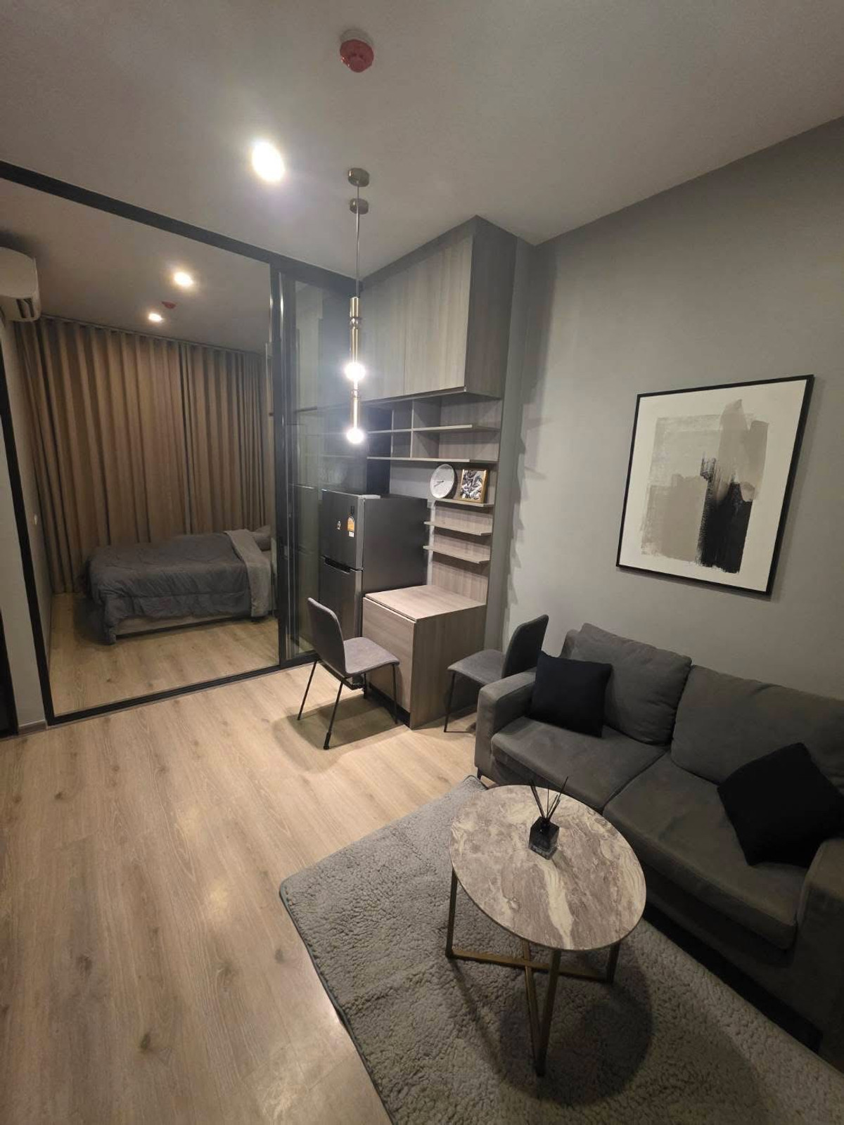 ให้เช่าคอนโดอ่อนนุช อุดมสุข : เช่า-Knightsbridge Prime Onnut (BTS อ่อนนุช 500 เมตร มีรถรับส่ง)