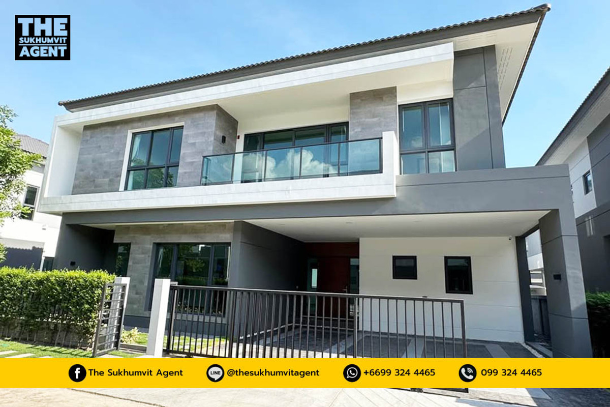 For RentHouseBangna, Bearing, Lasalle : JY-HR068 - For Rent The City Bangna, Detached House, 313 sq.m, 4 Bed, 5 Bath 