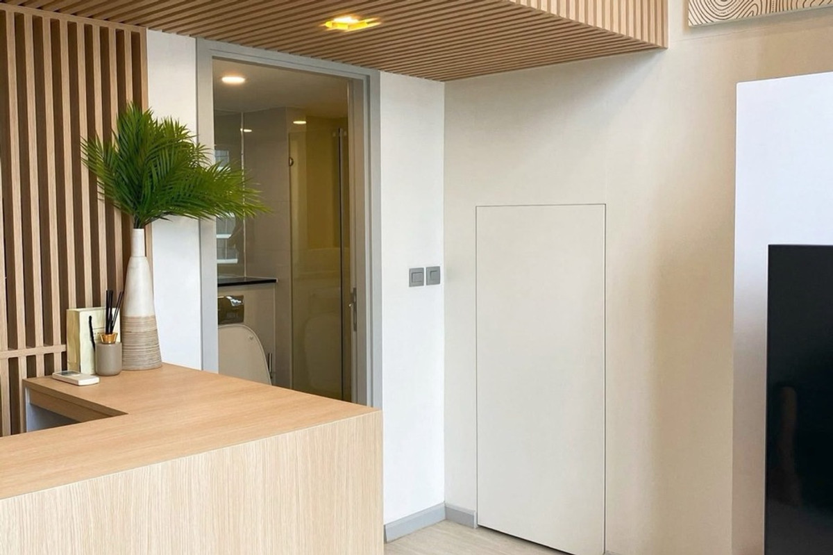 For SaleCondoSathorn, Narathiwat : 🔥 For Sale !! city view, high floor 27++, Muji style !! 🔥 Code C20251200066..........KnightsBridge Prime Sathorn, 1 bedroom, 1 bathroom, furnished, Special Deal!!📣📣