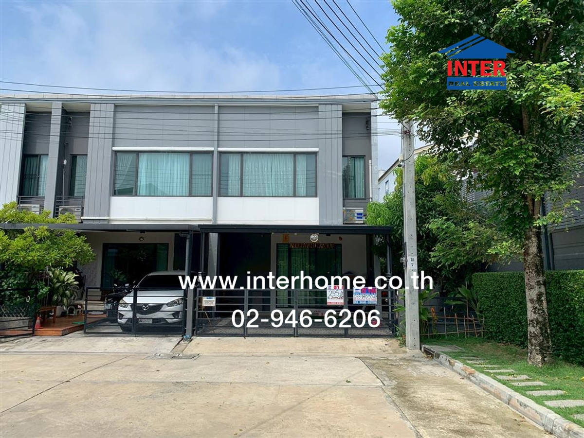 ทาวน์โฮมเสรีไทย-นิด้า : ทาวน์โฮม 2 ชั้น 25.5 ตร.ว. หมู่บ้านพลีโน่ลาดพร้าว-เสรีไทย ใกล้ร.ร.เตรียมอุดมน้อมเกล้า ซอยเสรีไทย38 ถนนกาญจนาภิเษก ถนนเสรีไทย เขตคันนายาว กรุงเทพมหานคร