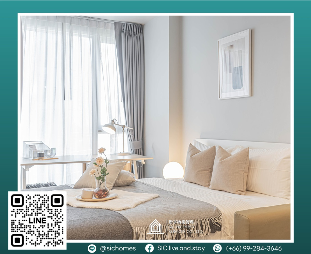 ให้เช่าคอนโดสุขุมวิท อโศก ทองหล่อ : ให้เช่า ✨Culture Thonglor✨ Studio ขนาด 25.5 ตรม 🥰ห้องเงียบ และวิวสวย❤️ เดินทางสะดวกใกล้ BTS ทองหล่อ และ เอกมัย 🚅 ใกล้แหล่งอำนวยความสะดวกมากมาย💕 