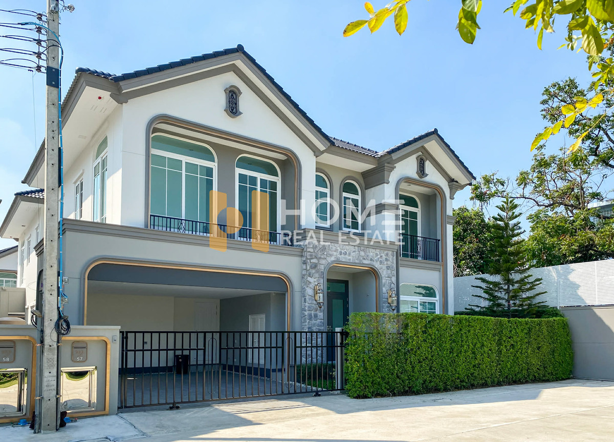 ขายบ้านเอกชัย บางบอน : 🏡 หลังมุม วิวสวน | หน้าบ้านไม่ชนใคร | สภาพใหม่กริบ ✨ แกรนดิโอ สาทร / 4 ห้องนอน (ขาย), Grandio Sathorn / 4 Bedrooms (FOR SALE) BALL221