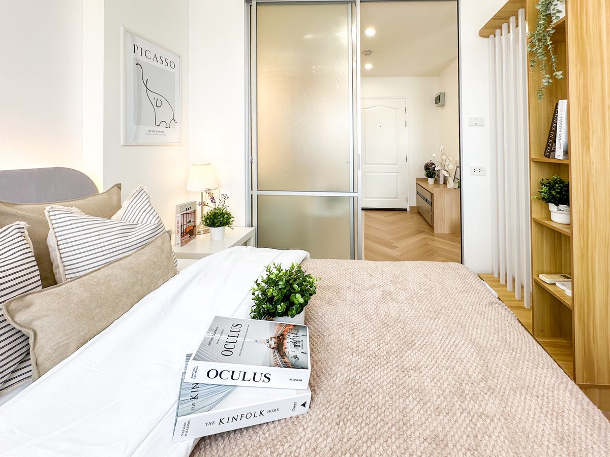 ขายคอนโดบางแค เพชรเกษม : 🔥 ห้องสวย! รีโนเวทใหม่ทั้งห้อง สไตล์มินิมอลอบอุ่น ลุมพินี คอนโดทาวน์ บางแค เฟอร์ฯ แน่น ผ่อนถูกกว่าเช่า.!