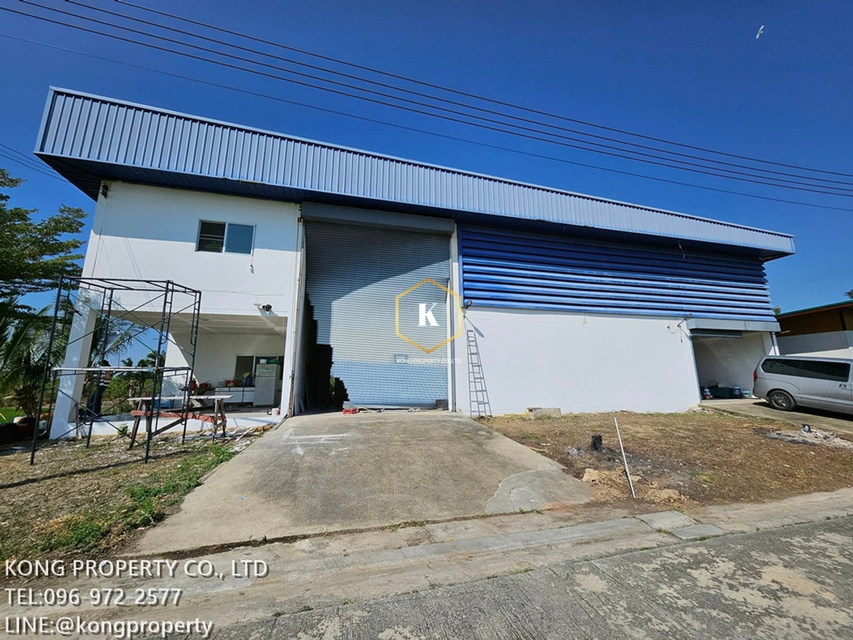 For RentWarehousePathum Thani,Rangsit, Thammasat : Warehouse for rent, Lat Lum Kaeo, Pathum Thani, area 600 sq m, near Bang Len - Pathum Road.
