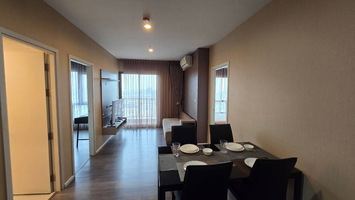 ให้เช่าคอนโดบางซื่อ วงศ์สว่าง เตาปูน : คอนโด 2 ห้องนอน 2 ห้องน้ำ ตกแต่งพร้อมอยู่ ชั้น 32 วิวสวย ติดรถไฟฟ้า 