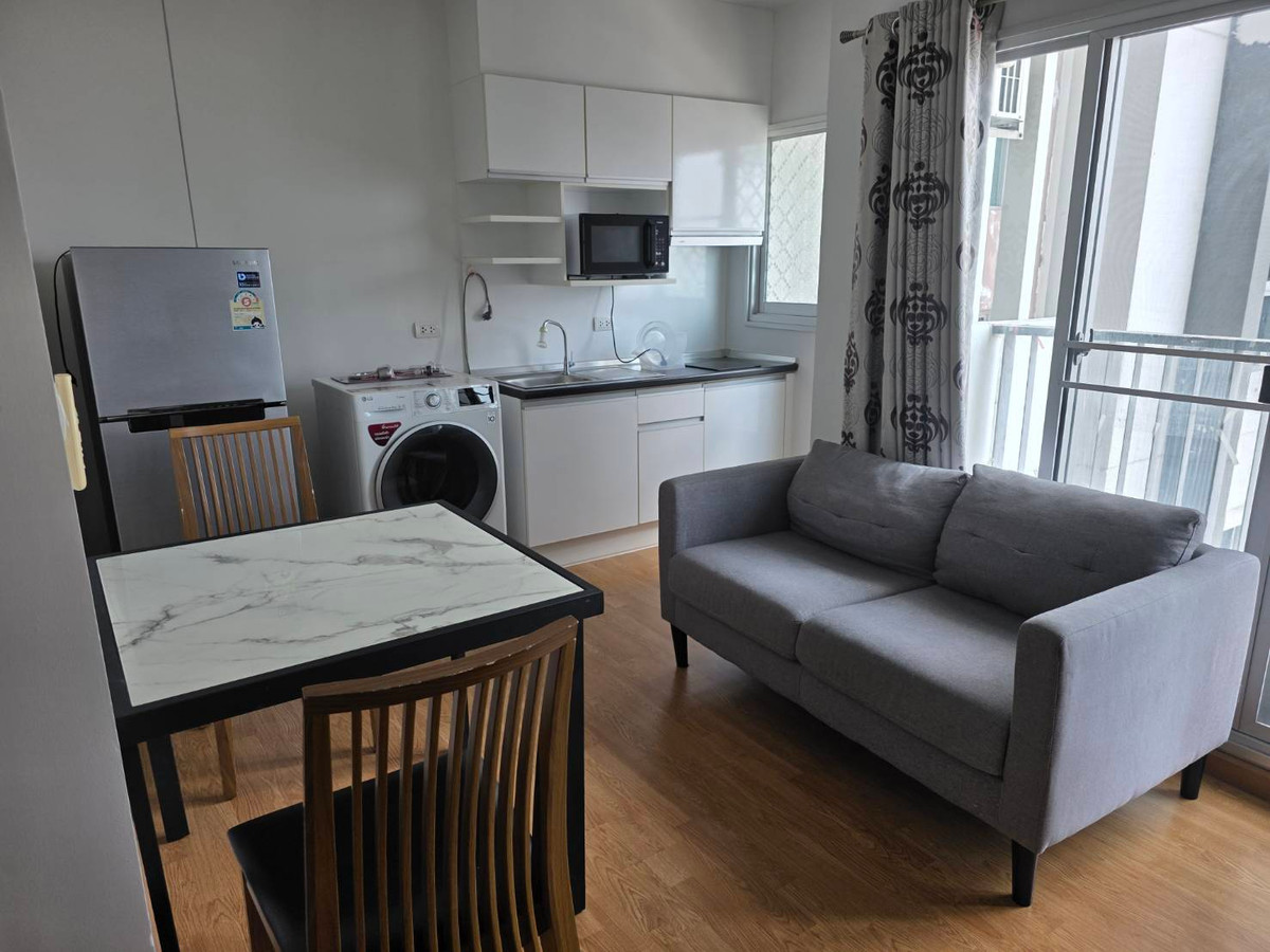 ให้เช่าคอนโดบางแค เพชรเกษม : ให้เช่า ห้องขนาด 35 ตารางเมตร มีเครื่องซักผ้า คอนโด The Parkland Phetkasem ติดรถไฟฟ้า MRT หลักสอง