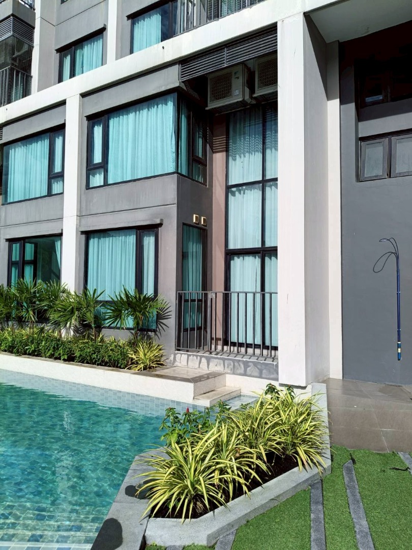 For SaleCondoSriracha Laem Chabang Ban Bueng : 🔥Urgent Sale🔥 Knightsbridge The Ocean Sriracha, near Kasetsart University Sriracha Campus. Fully furnished and ready to move in.