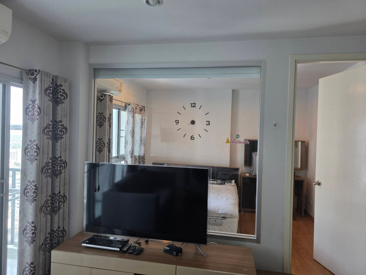 ให้เช่าคอนโดบางแค เพชรเกษม : ให้เช่า ห้องขนาด 35 ตารางเมตร มีเครื่องซักผ้า คอนโด The Parkland Phetkasem ติดรถไฟฟ้า MRT หลักสอง