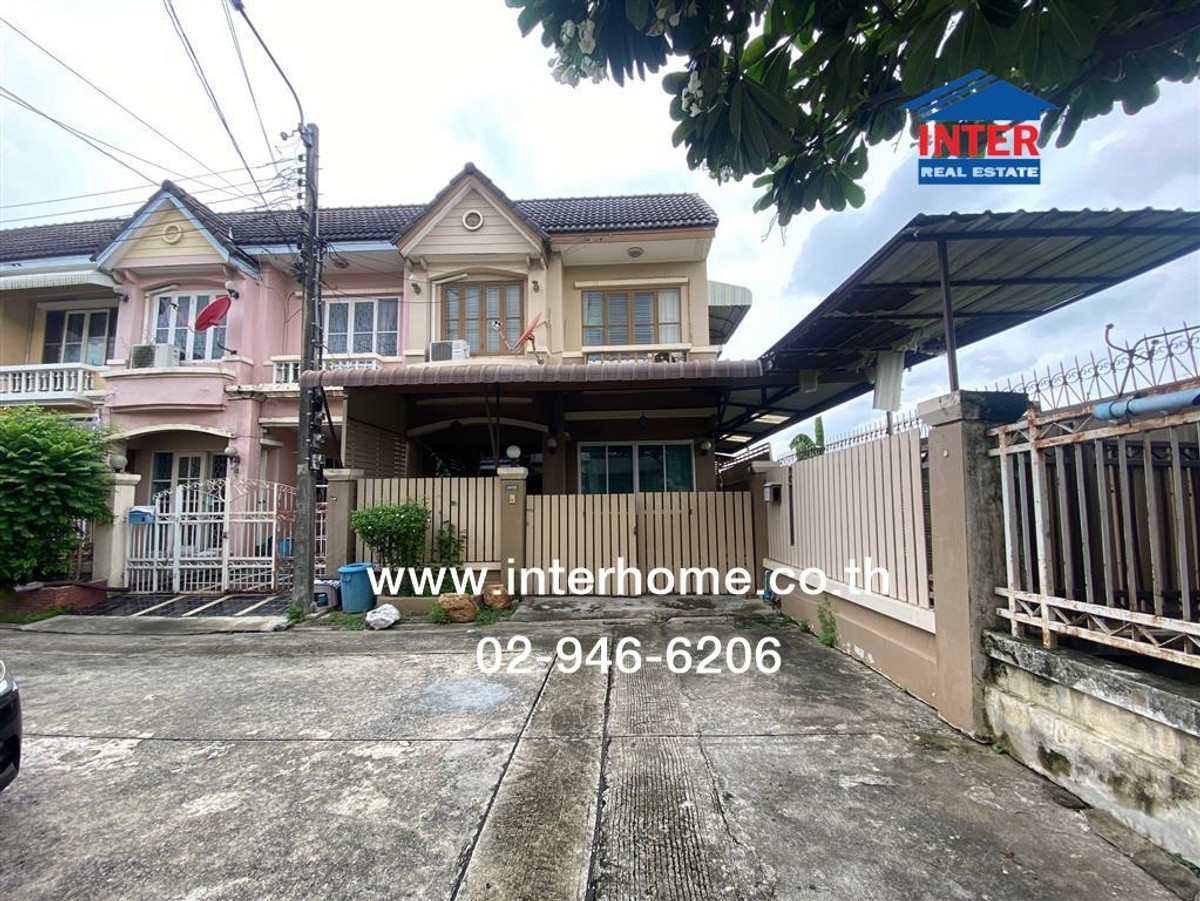 ขายทาวน์โฮมนวมินทร์ รามอินทรา : ทาวน์เฮ้าส์ 2 ชั้น 26.8 ตร.ว. หมู่บ้านบุศรินทร์ รามอินทรา ซอยพระยาสุเรนทร์40 ถนนรามอินทรา ถนนพระยาสุเรนทร์ ถนนคู้บอน เขตคลองสามวา กรุงเทพมหานคร