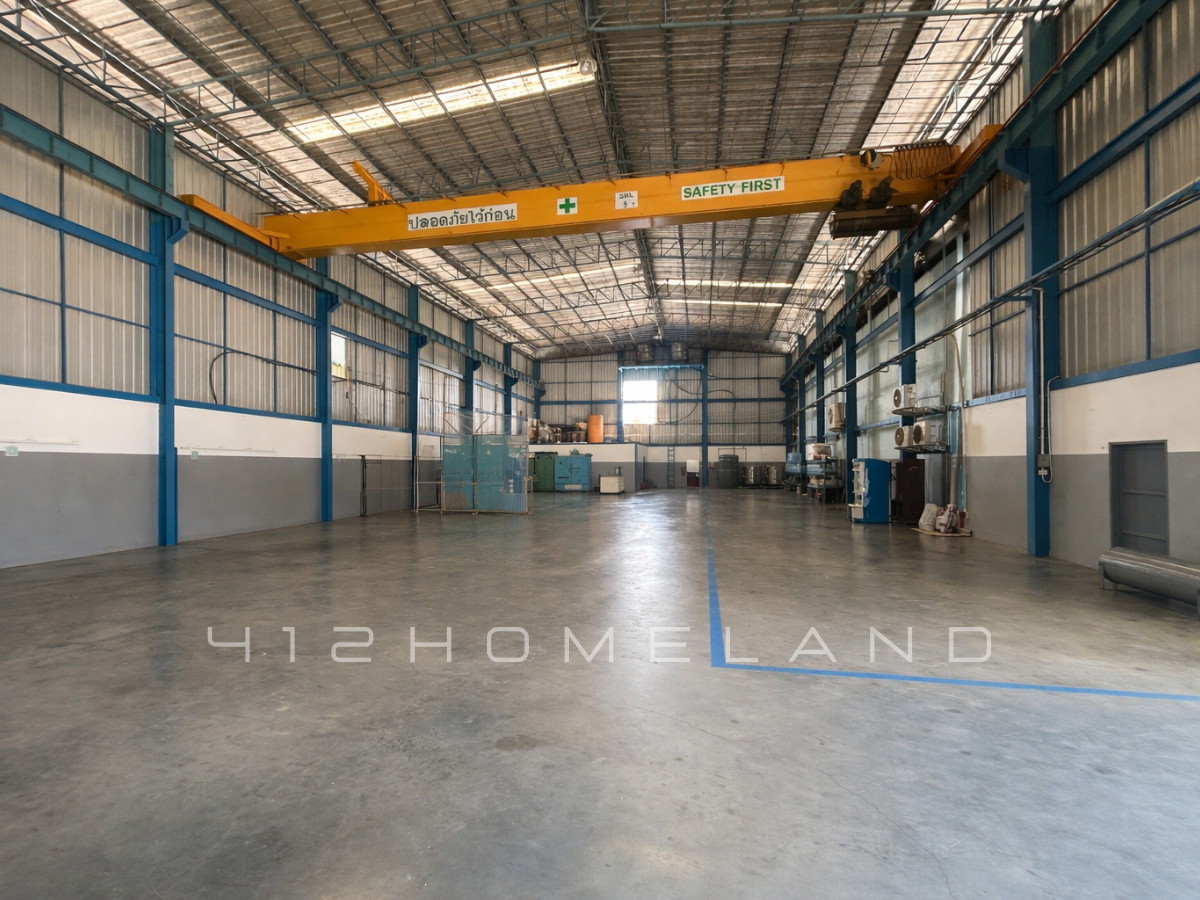 For SaleWarehouseSamut Prakan,Samrong : Urgent sale! Warehouse-factory 850 sq m, area 1 rai, large vehicles can enter, complete water and electricity, Bang Sao Thong, Samut Prakan.