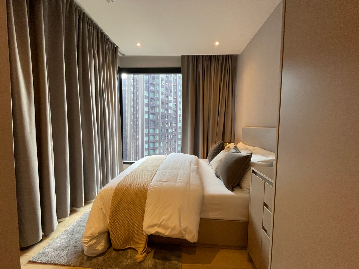 For SaleCondoRama9, Petchburi, RCA : Condo for sale, Ashton Asoke-Rama 9, functions, 1 bedroom, 1 bathroom, area 34.82 sq m, in the OMEGA building. Fully decorated and ready to move in (Fully-Decorated) and receive full promotions. The ultimate in luxury in the heart of New CBD only 230 m. f