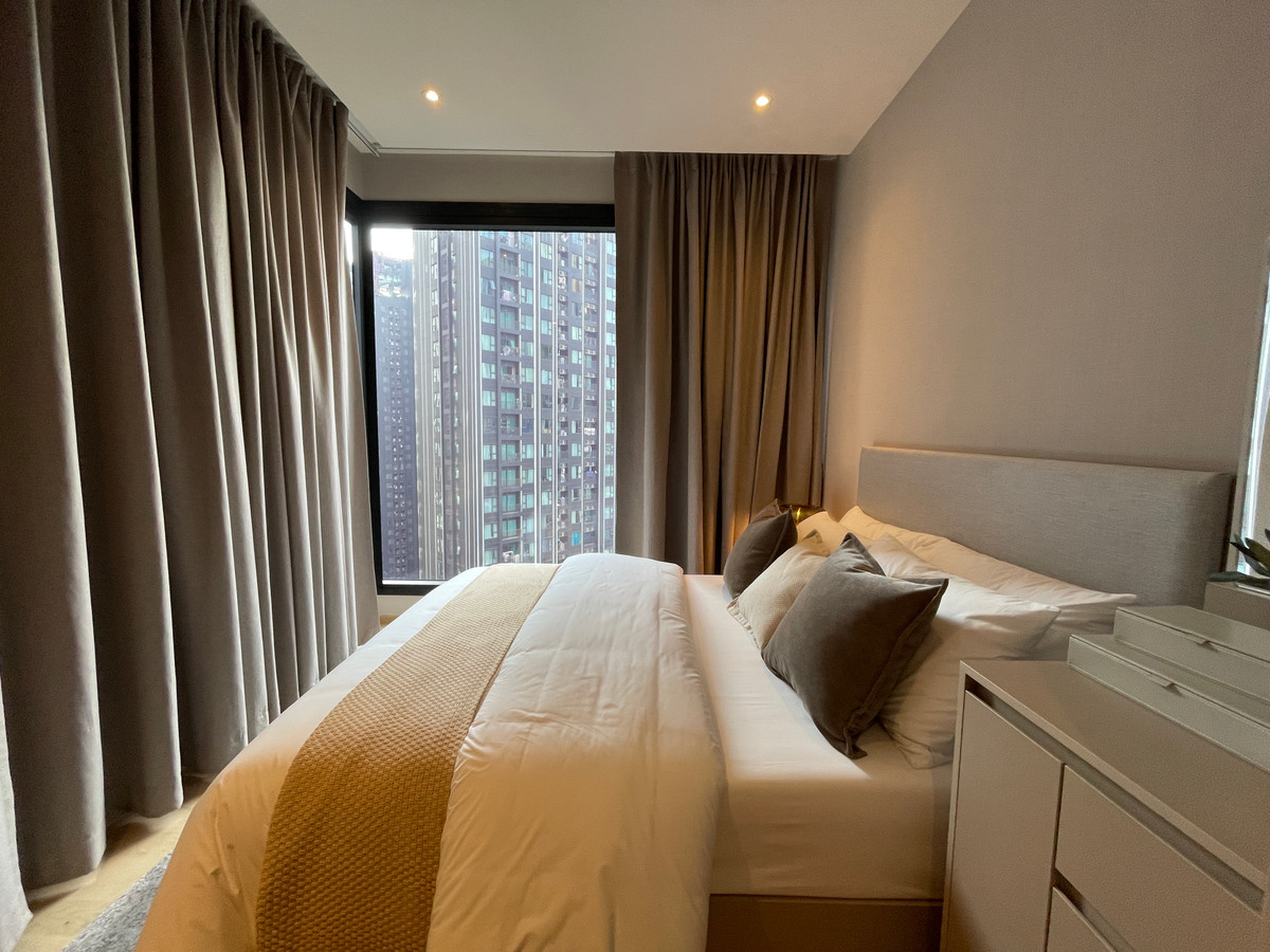 For SaleCondoRama9, Petchburi, RCA : Condo for sale, Ashton Asoke-Rama 9, functions, 1 bedroom, 1 bathroom, area 34.82 sq m, in the OMEGA building. Fully decorated and ready to move in (Fully-Decorated) and receive full promotions. The ultimate in luxury in the heart of New CBD only 230 m. f