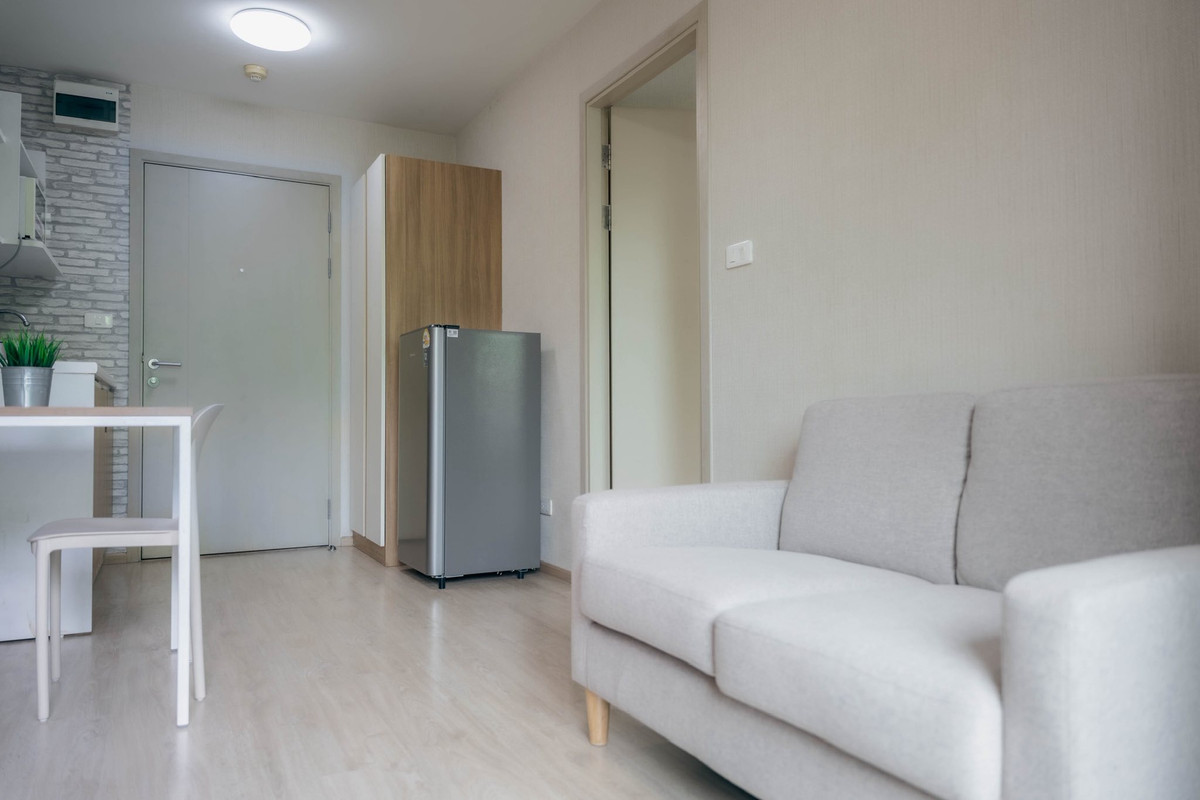 For SaleCondoOnnut, Udomsuk : Condo for sale with tenant, 3rd floor, good location, beautifully decorated, Punnawithi-Udomsuk area, near BTS Punnawithi, only 700 meters.